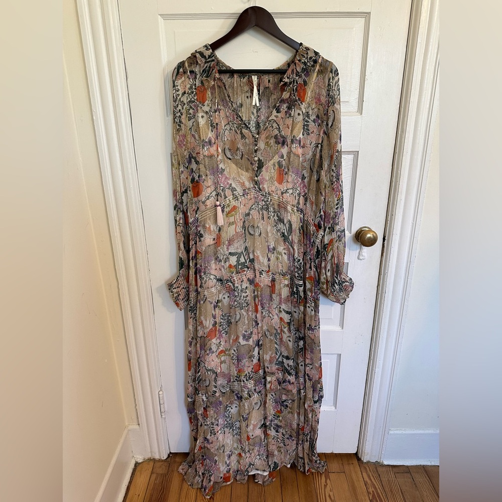 Anthropologie Floral Maxi Dress - Multicolor - Picture 3 of 7